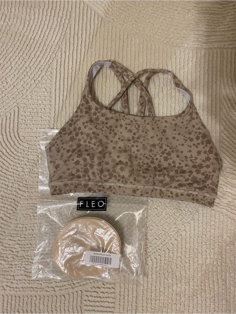 Fleo Medium Brulee Bloom Isla Sports Bra